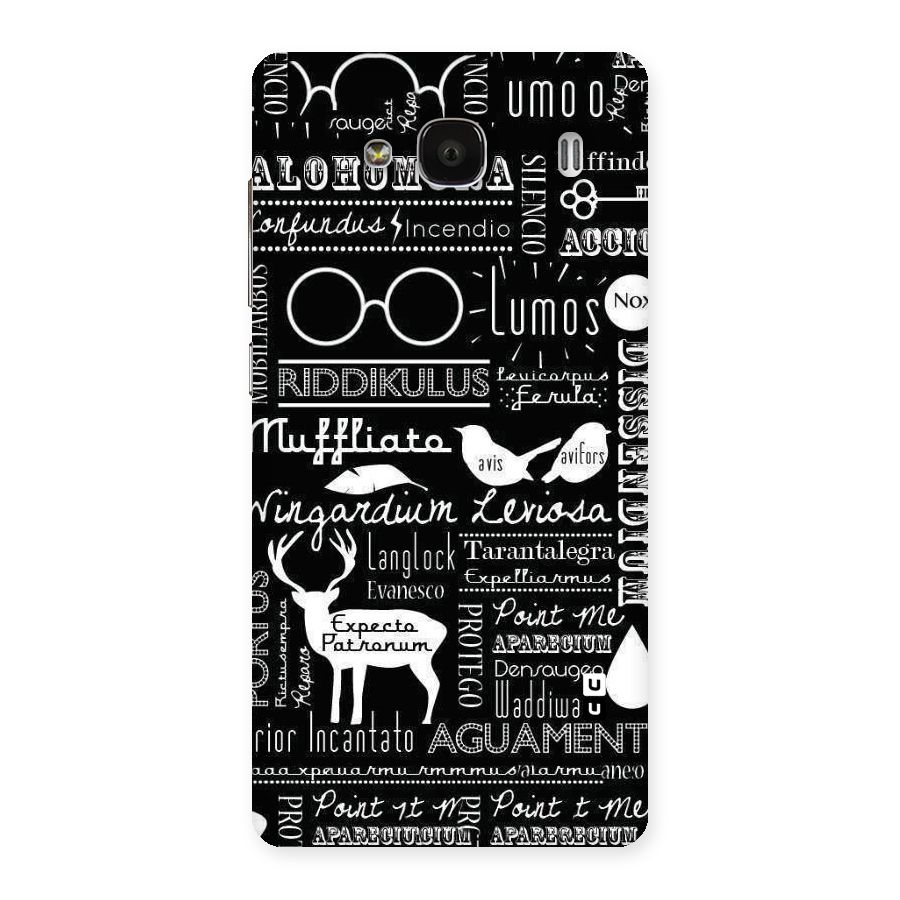 Deer Key Spell Back Case for Redmi 2