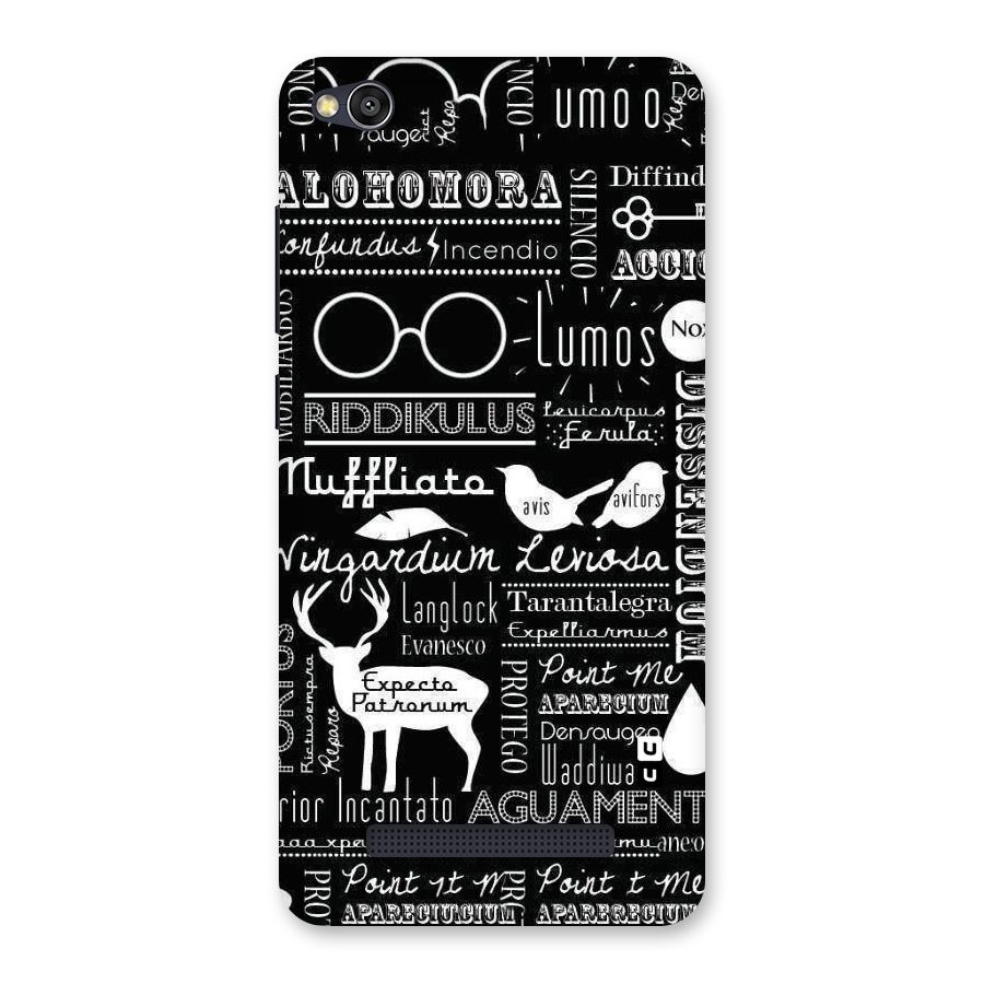 Deer Key Spell Back Case for Redmi 4A
