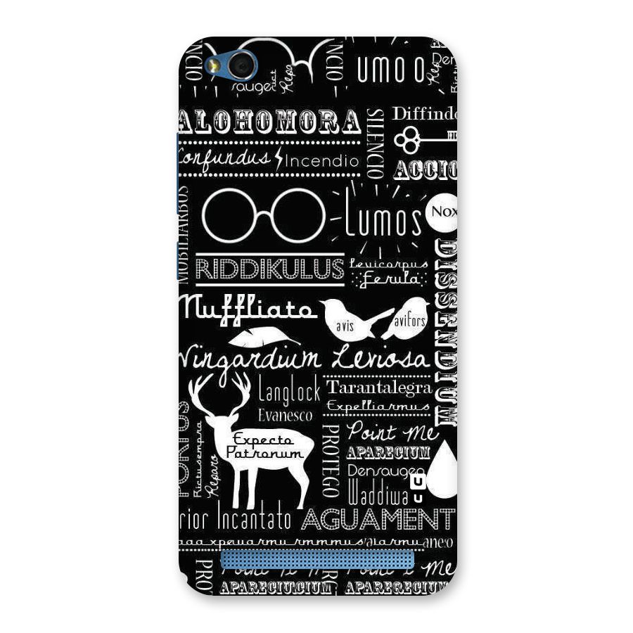 Deer Key Spell Back Case for Redmi 5A