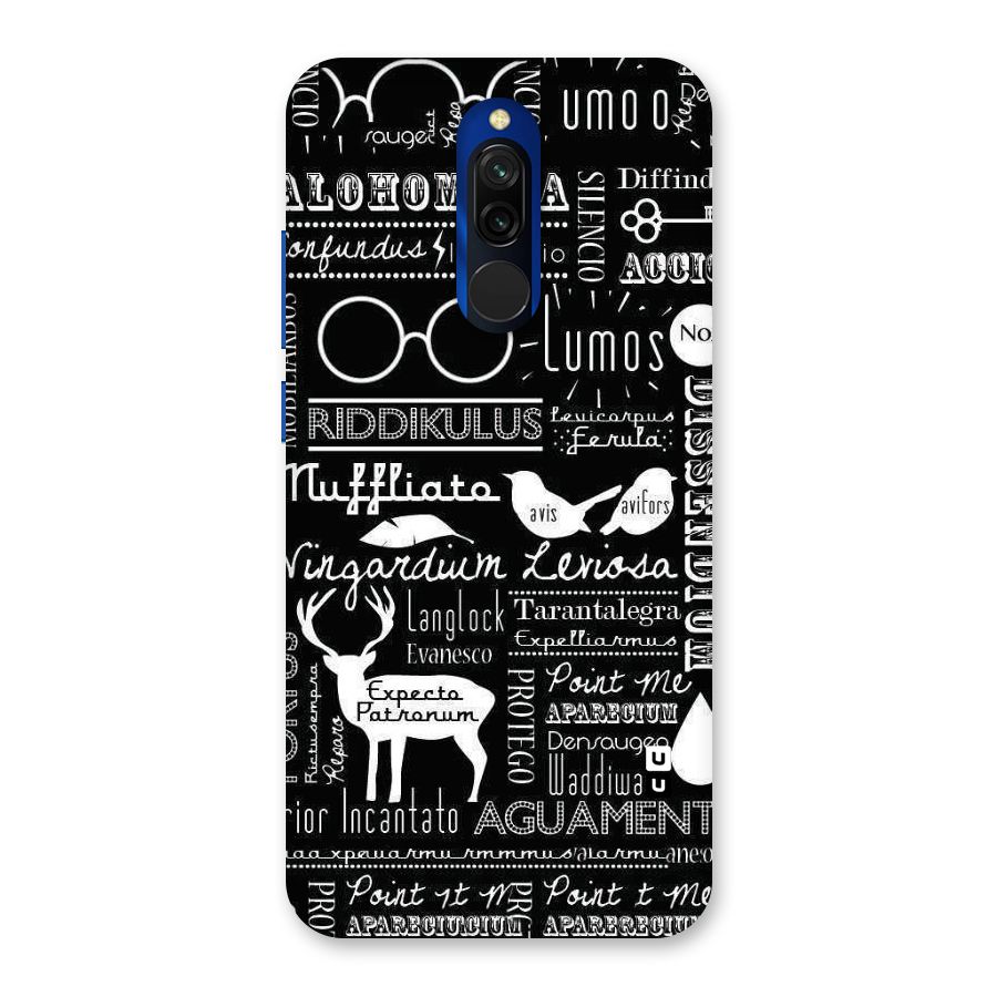Deer Key Spell Back Case for Redmi 8