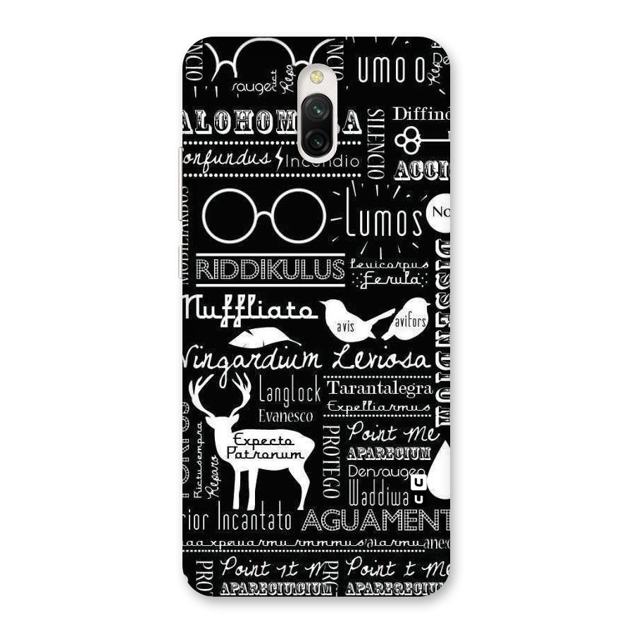 Deer Key Spell Back Case for Redmi 8A Dual