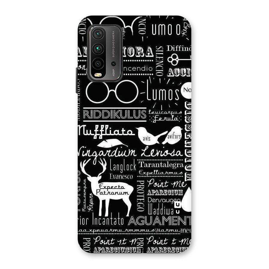 Deer Key Spell Back Case for Redmi 9 Power
