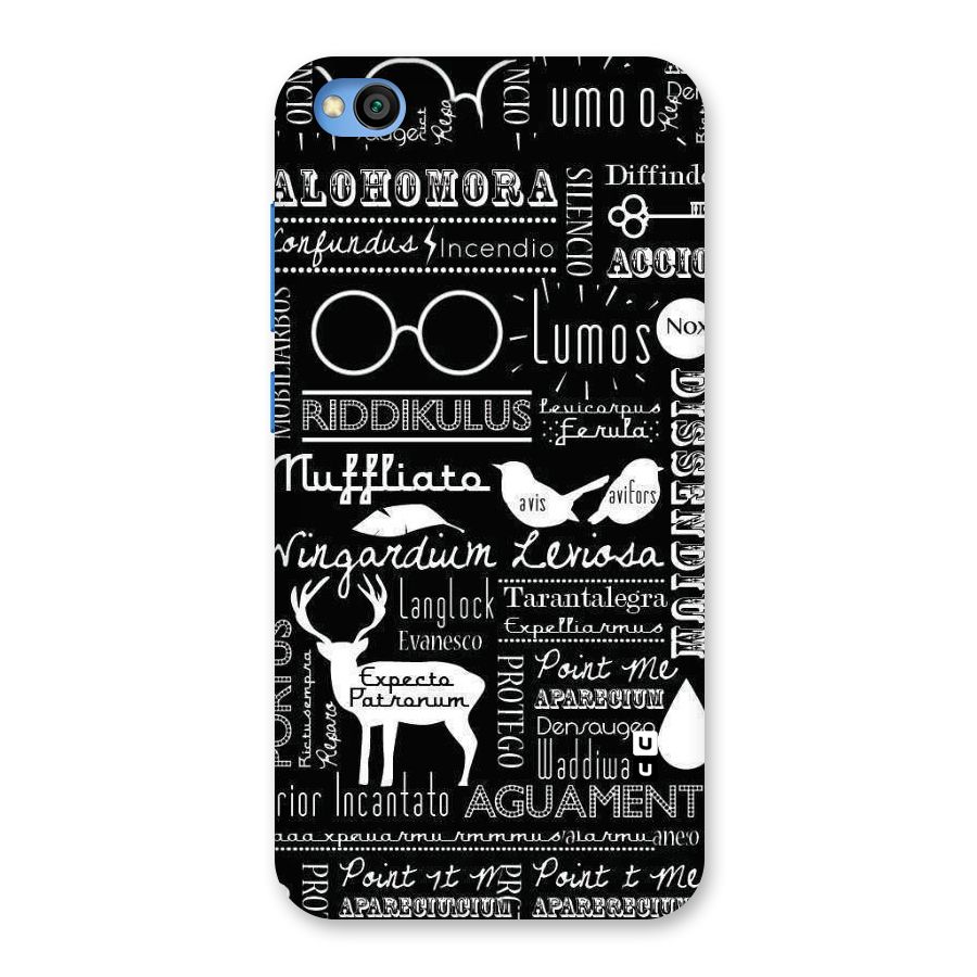 Deer Key Spell Back Case for Redmi Go