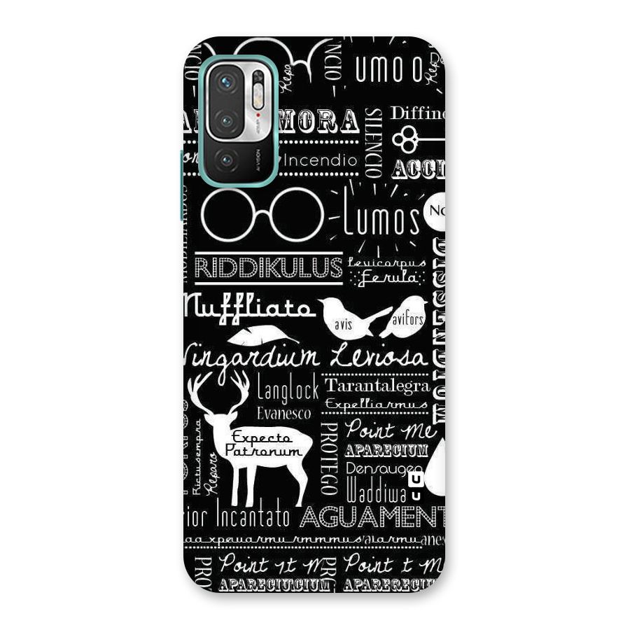 Deer Key Spell Back Case for Redmi Note 10T 5G