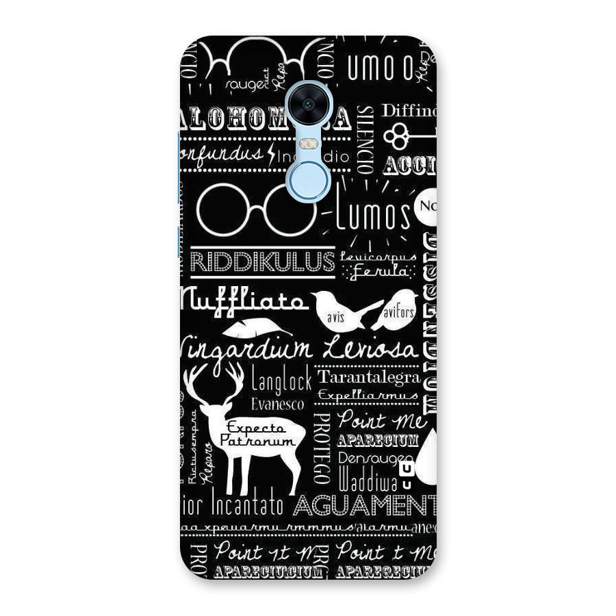 Deer Key Spell Back Case for Redmi Note 5
