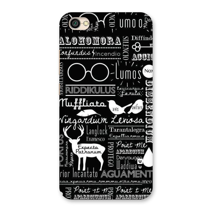 Deer Key Spell Back Case for Redmi Y1 Lite