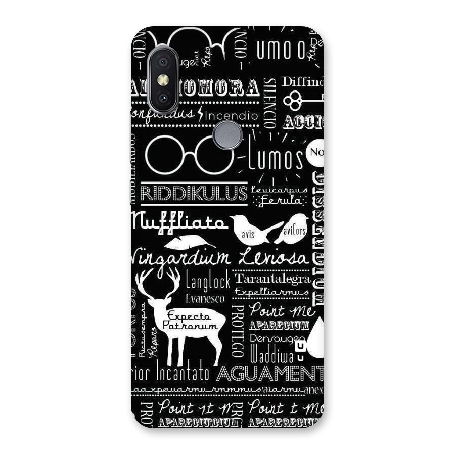 Deer Key Spell Back Case for Redmi Y2