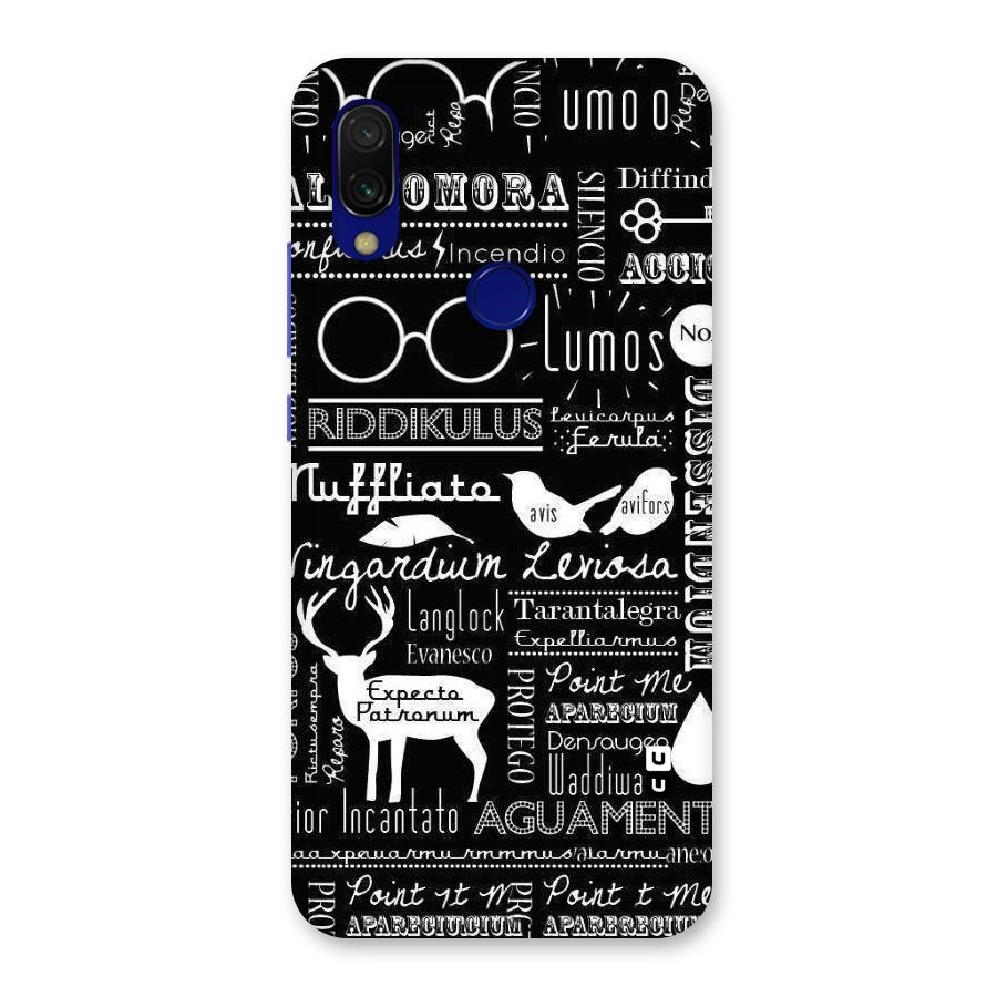 Deer Key Spell Back Case for Redmi Y3