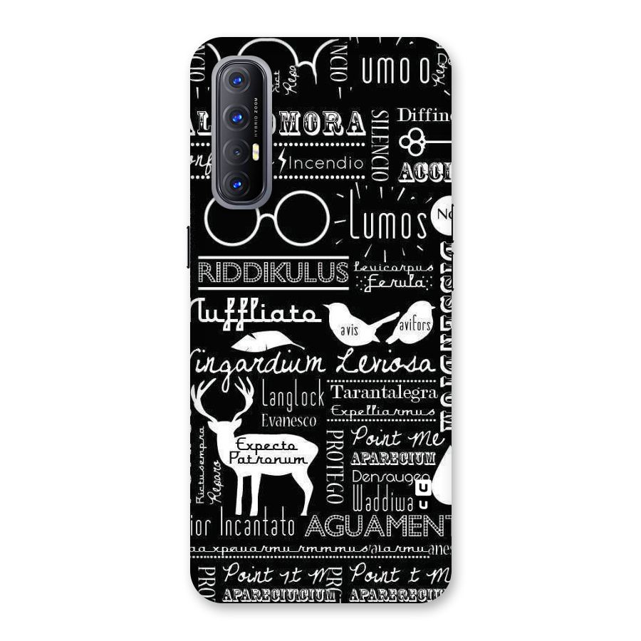 Deer Key Spell Back Case for Reno3 Pro