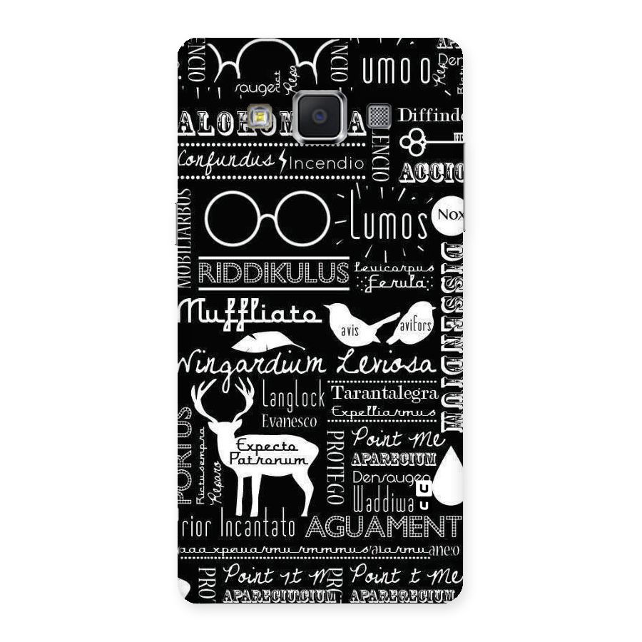 Deer Key Spell Back Case for Samsung Galaxy A5