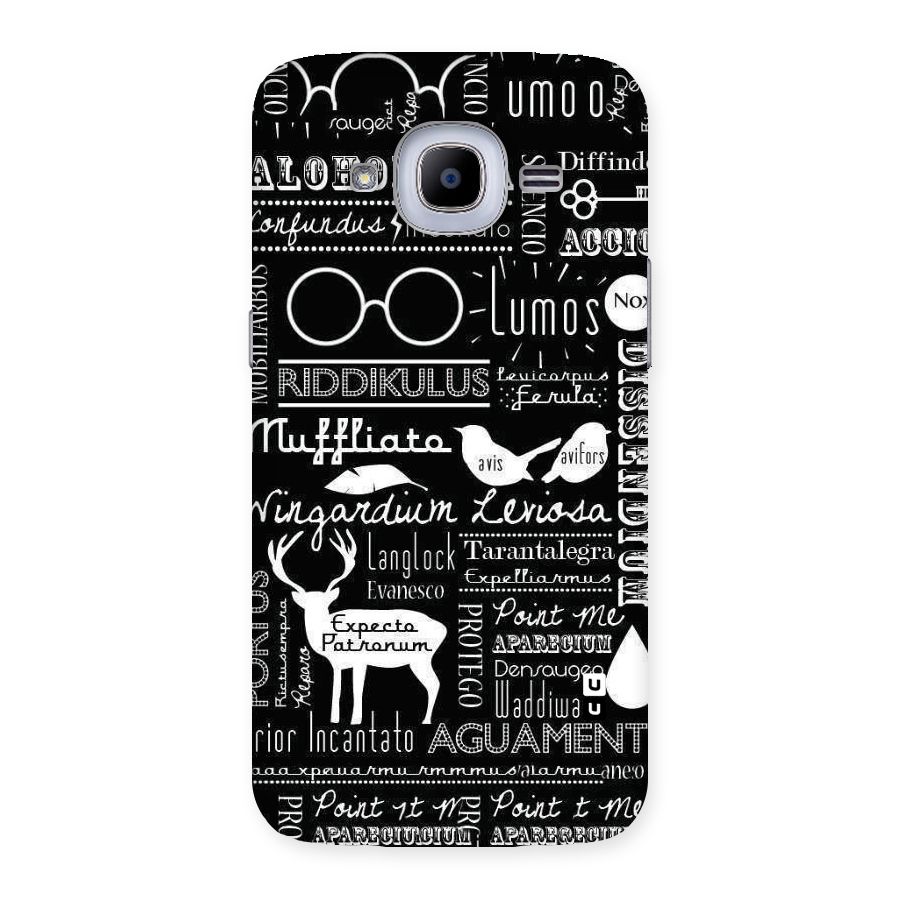 Deer Key Spell Back Case for Samsung Galaxy J2 Pro