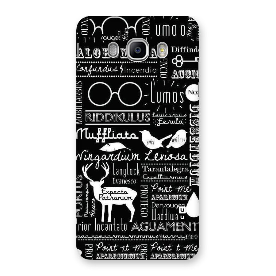 Deer Key Spell Back Case for Samsung Galaxy J5 2016