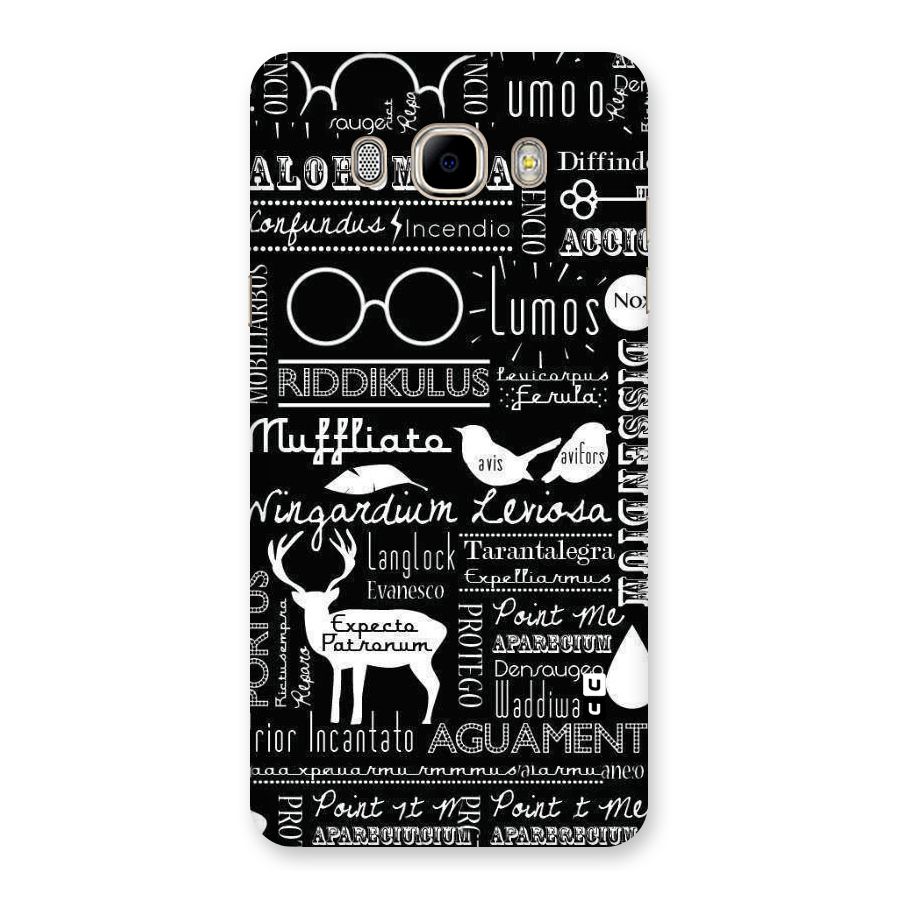Deer Key Spell Back Case for Samsung Galaxy J7 2016