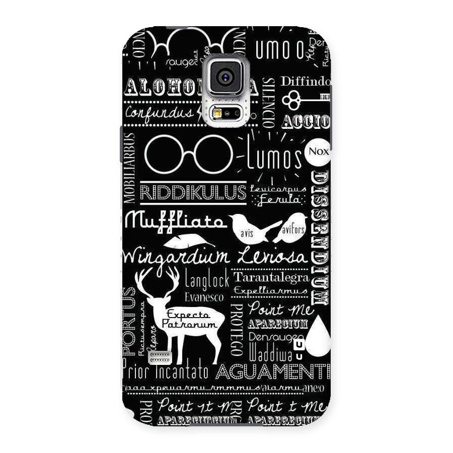 Deer Key Spell Back Case for Samsung Galaxy S5