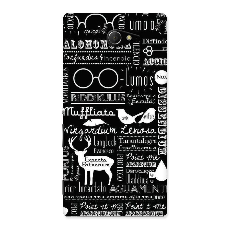 Deer Key Spell Back Case for Sony Xperia M2