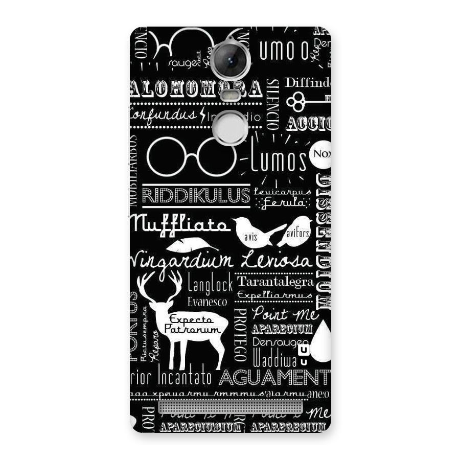 Deer Key Spell Back Case for Vibe K5 Note