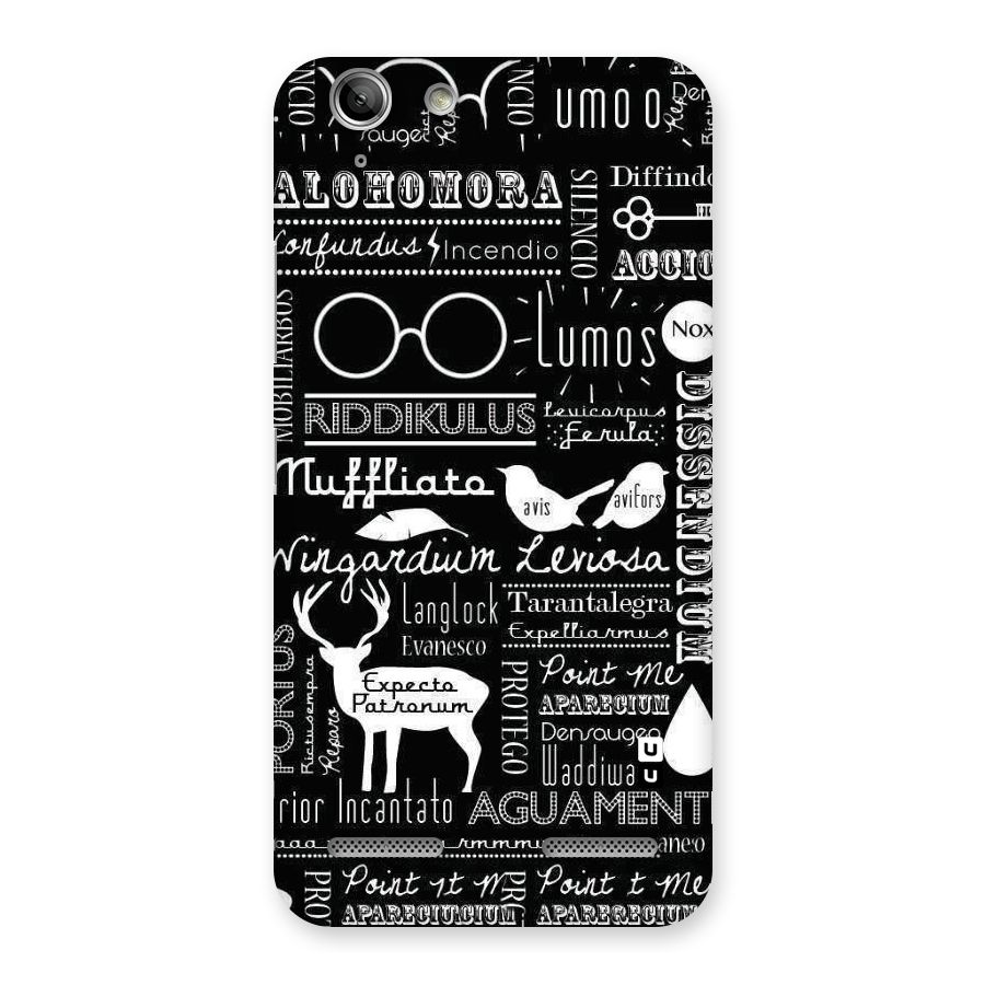 Deer Key Spell Back Case for Vibe K5 Plus