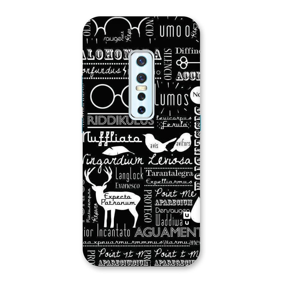 Deer Key Spell Back Case for Vivo V17 Pro