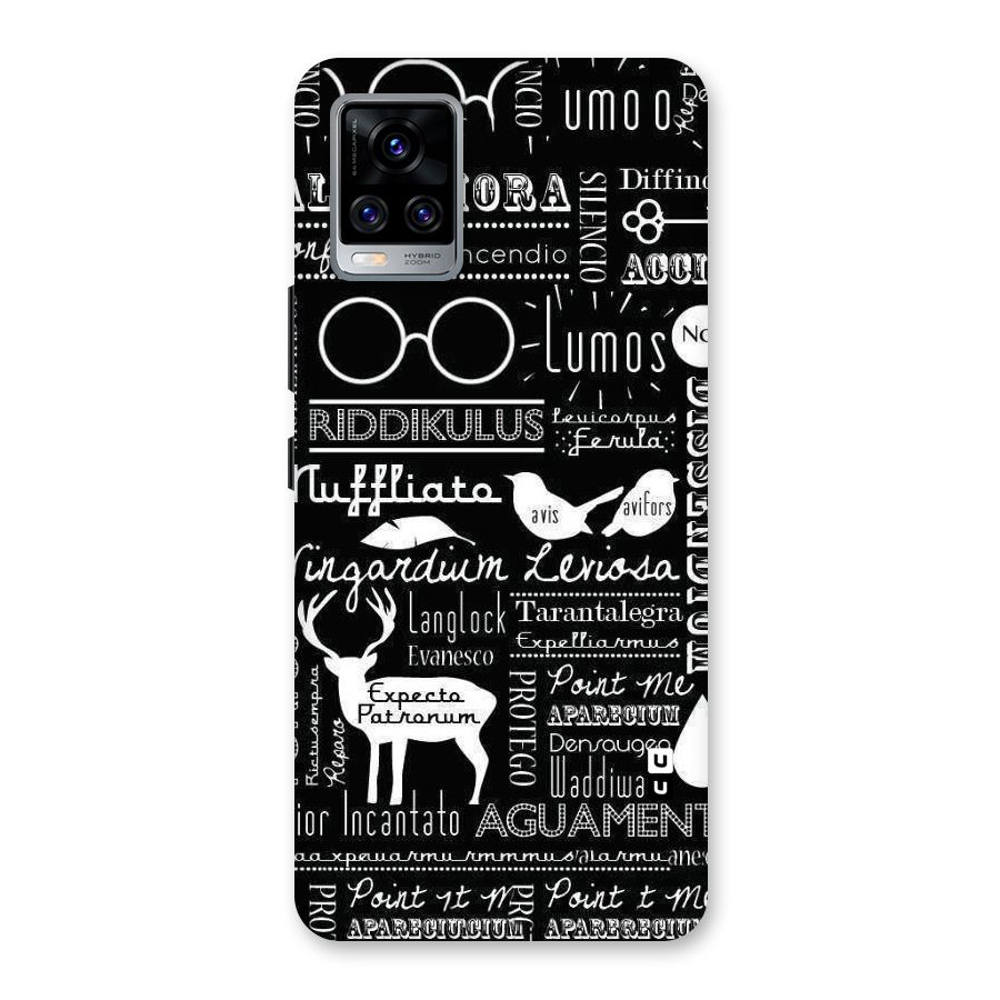 Deer Key Spell Back Case for Vivo V20 Pro