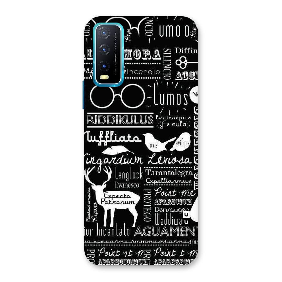Deer Key Spell Back Case for Vivo Y20A