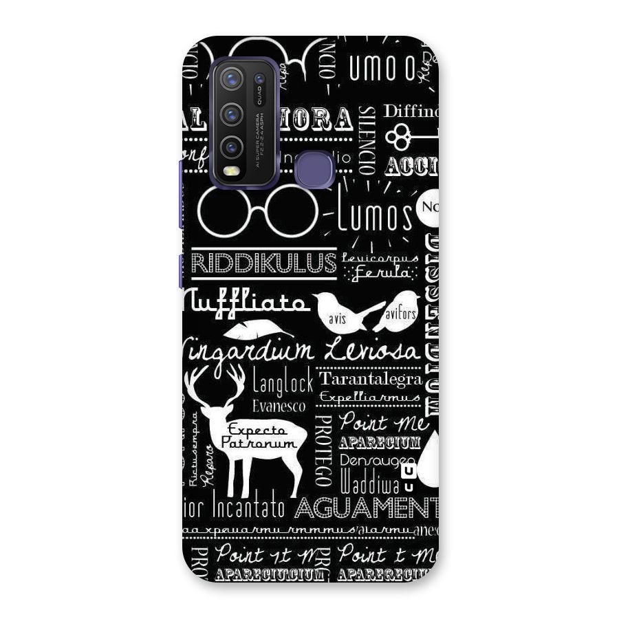 Deer Key Spell Back Case for Vivo Y50