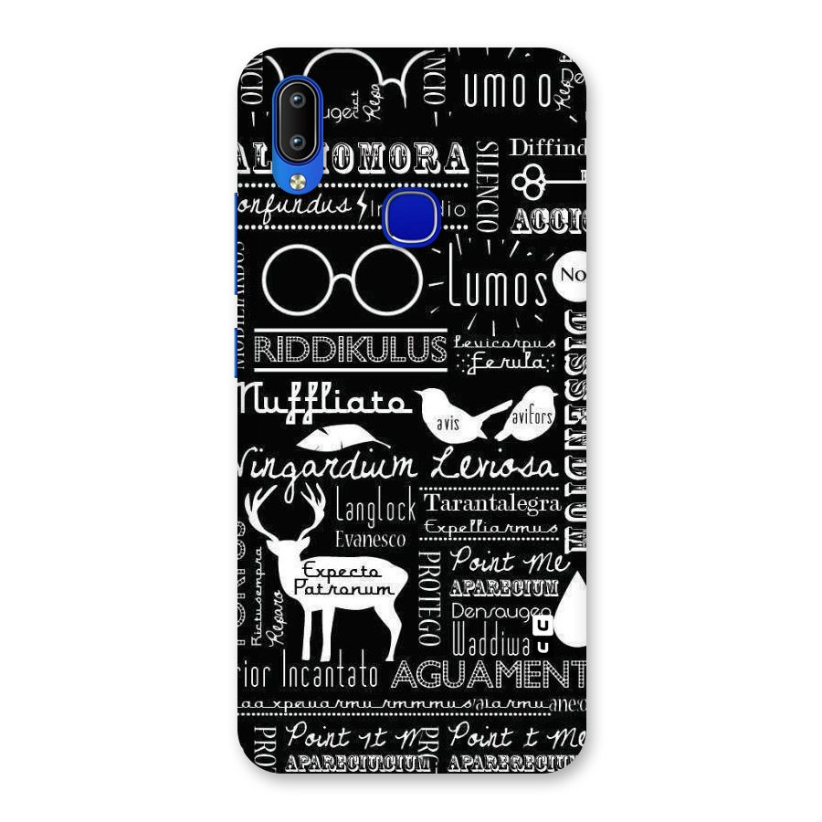 Deer Key Spell Back Case for Vivo Y91