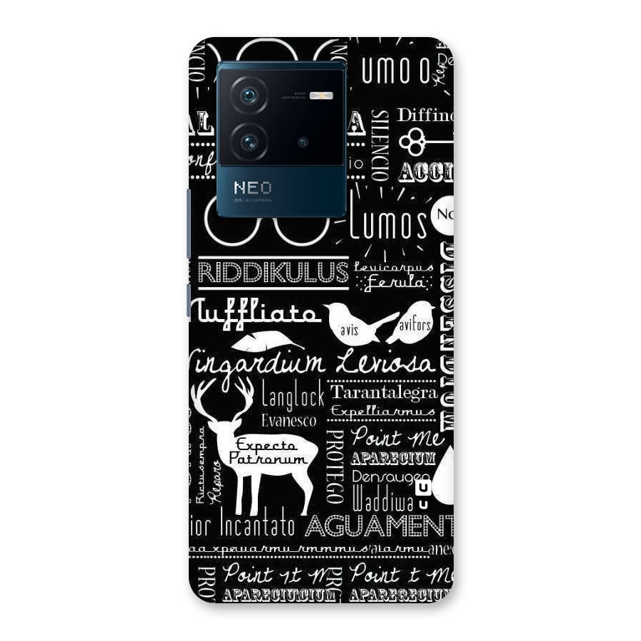 Deer Key Spell Back Case for Vivo iQOO Neo 6 5G