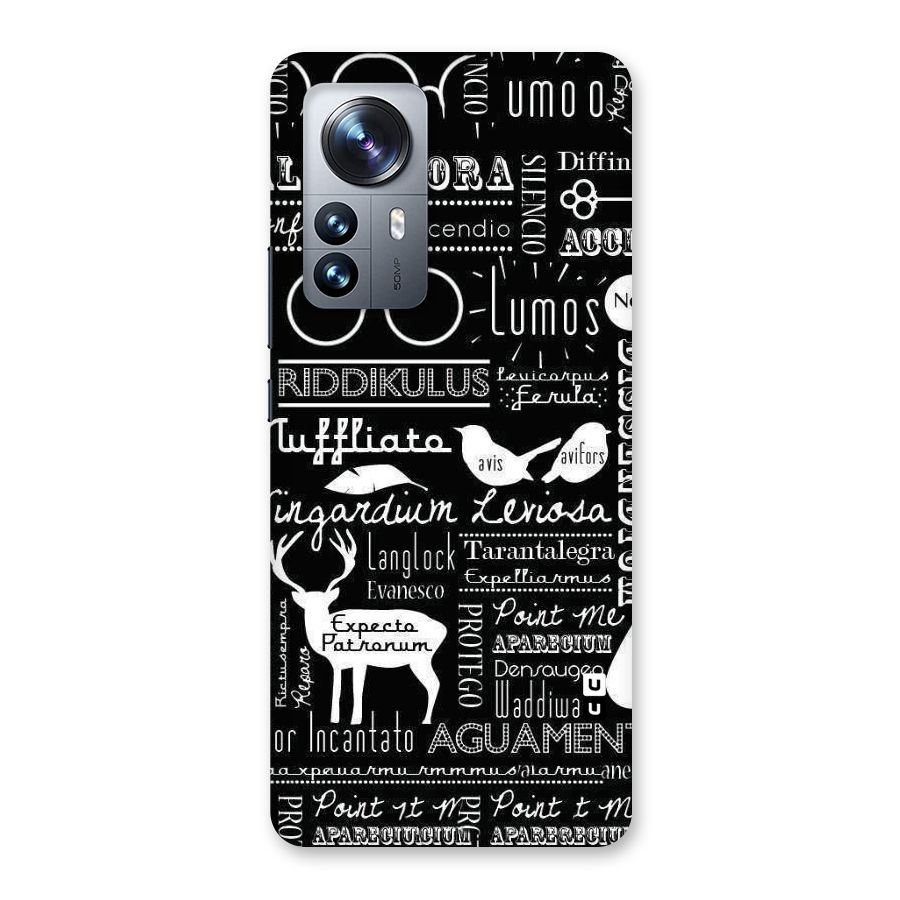 Deer Key Spell Back Case for Xiaomi 12 Pro