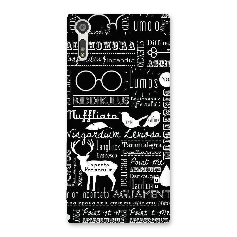 Deer Key Spell Back Case for Xperia XZ