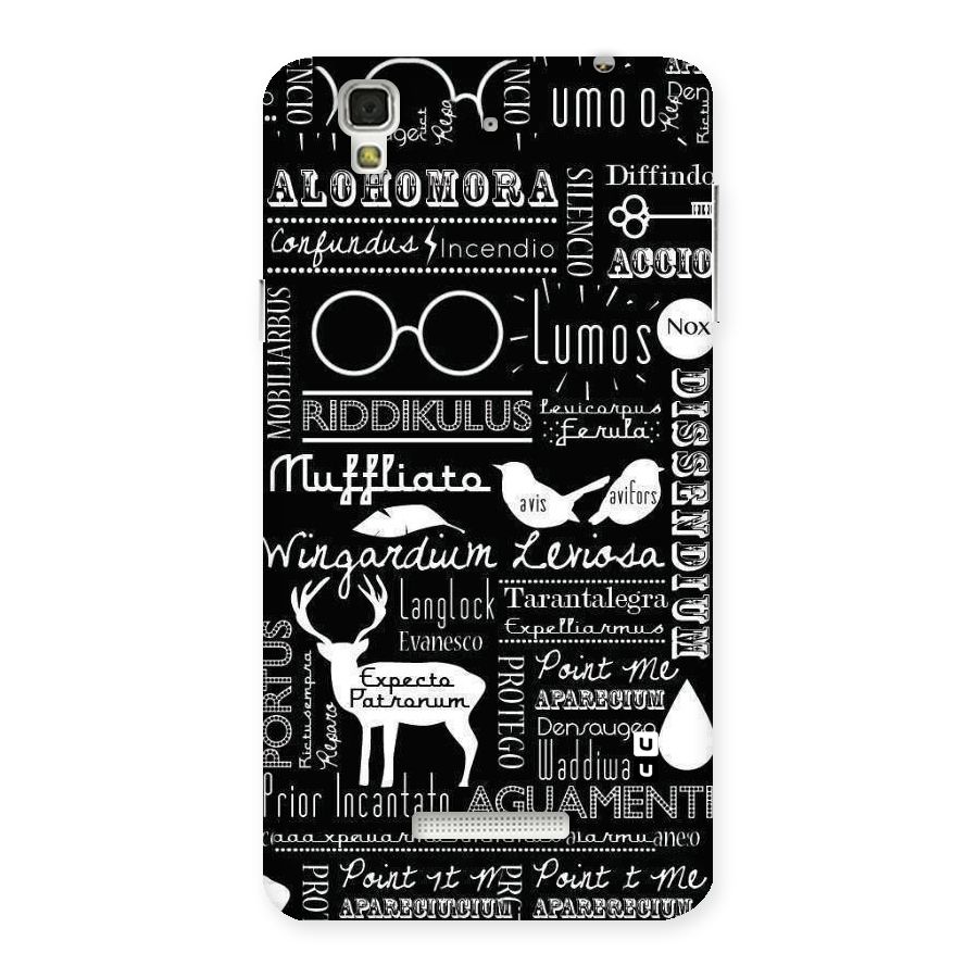 Deer Key Spell Back Case for YU Yureka Plus