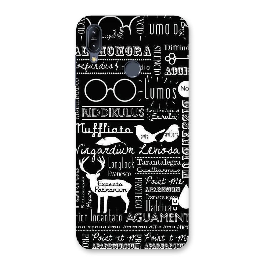 Deer Key Spell Back Case for Zenfone Max M2