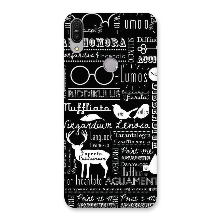 Deer Key Spell Back Case for Zenfone Max Pro M1