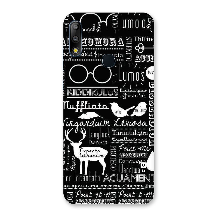 Deer Key Spell Back Case for Zenfone Max Pro M2
