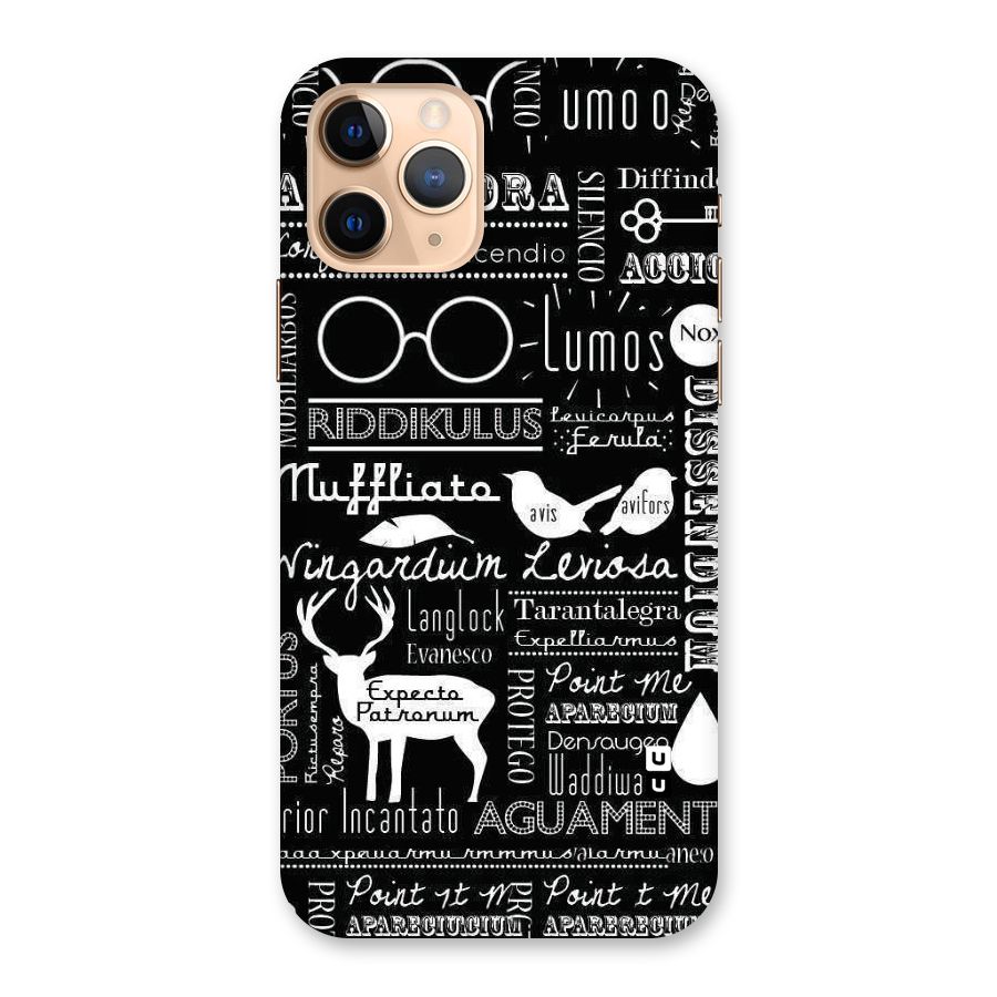 Deer Key Spell Back Case for iPhone 11 Pro