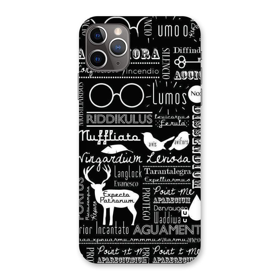 Deer Key Spell Back Case for iPhone 11 Pro Max