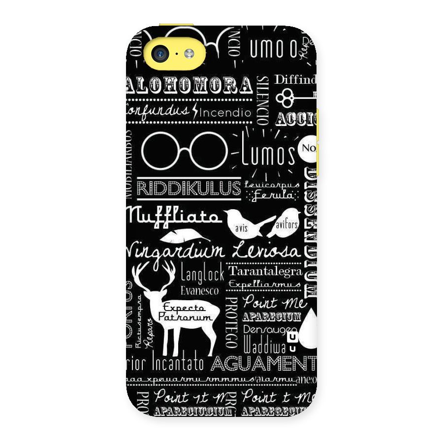Deer Key Spell Back Case for iPhone 5C
