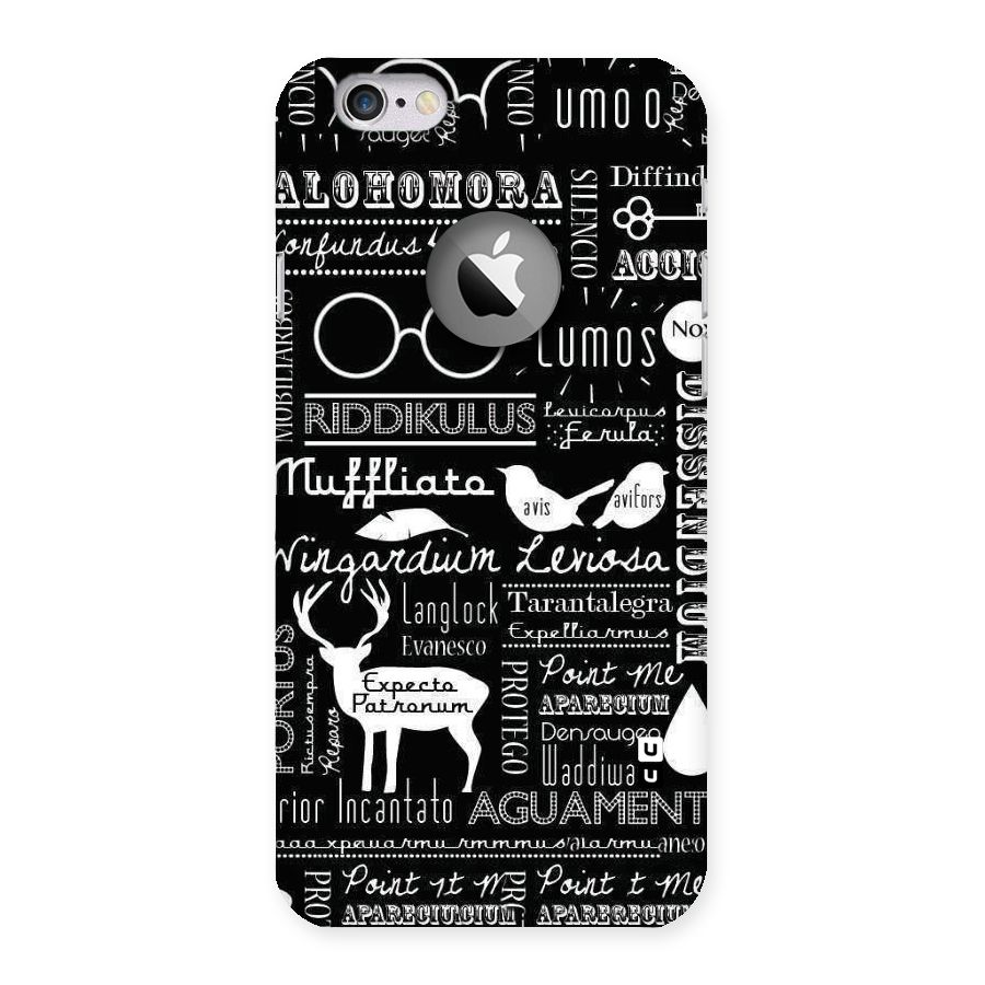 Deer Key Spell Back Case for iPhone 6 Logo Cut