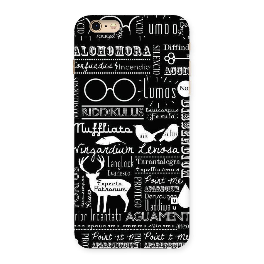 Deer Key Spell Back Case for iPhone 6 Plus 6S Plus