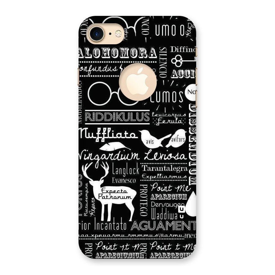 Deer Key Spell Back Case for iPhone 7 Logo Cut