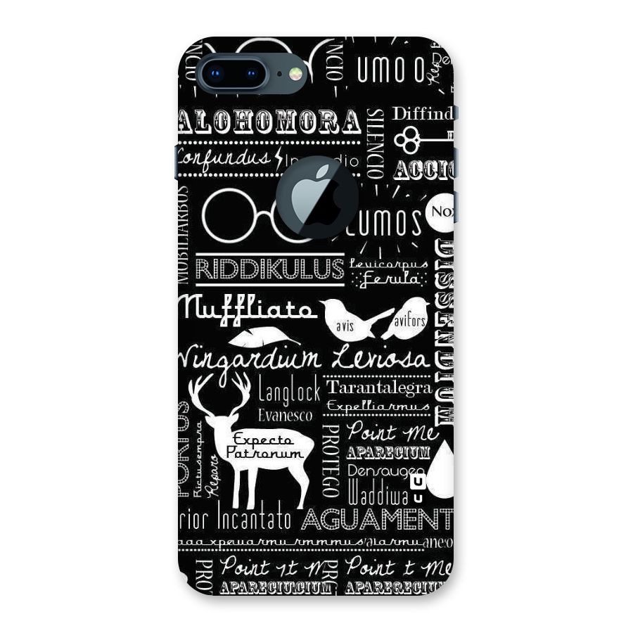 Deer Key Spell Back Case for iPhone 7 Plus Logo Cut