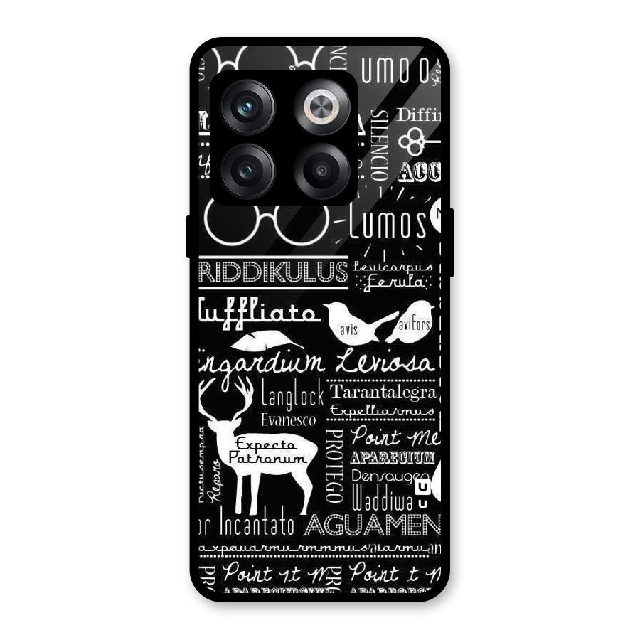 Deer Key Spell Glass Back Case for OnePlus 10T