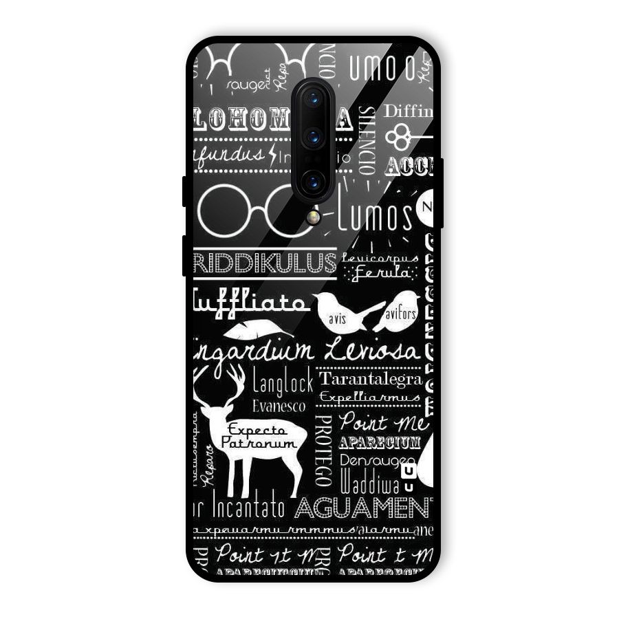 Deer Key Spell Glass Back Case for OnePlus 7 Pro