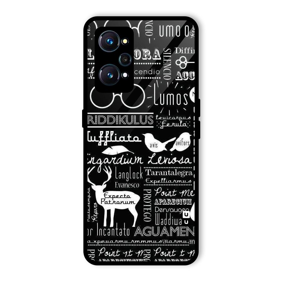 Deer Key Spell Glass Back Case for Realme GT Neo2