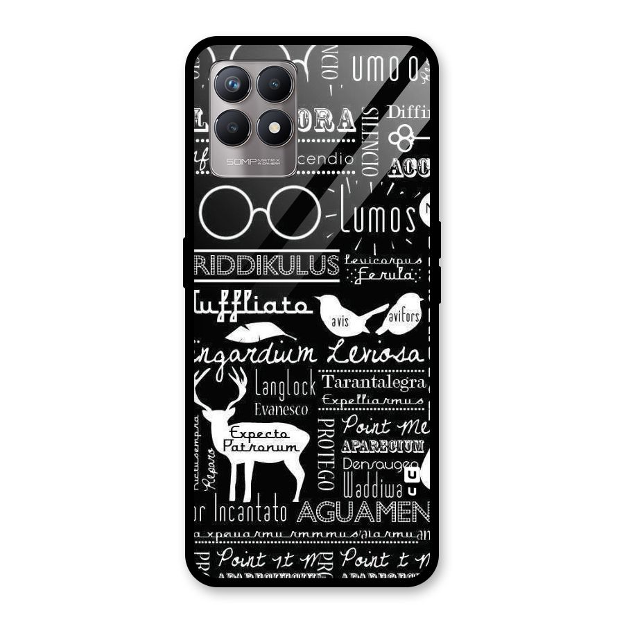 Deer Key Spell Glass Back Case for Realme Narzo 50