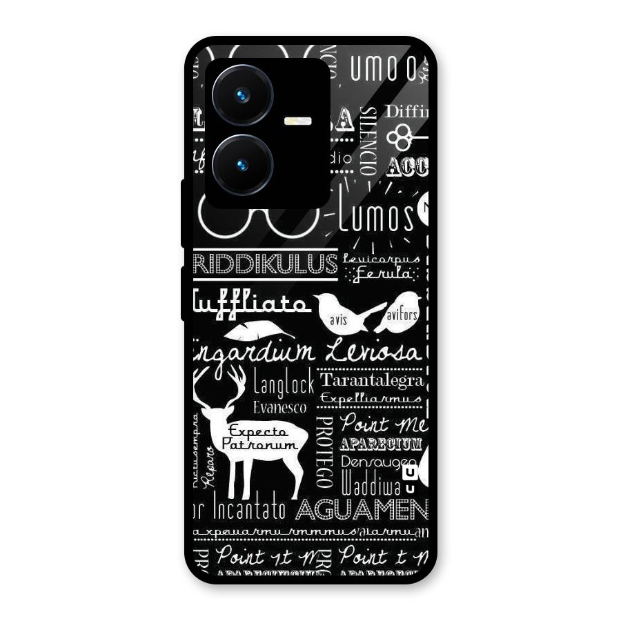 Deer Key Spell Glass Back Case for Vivo Y22
