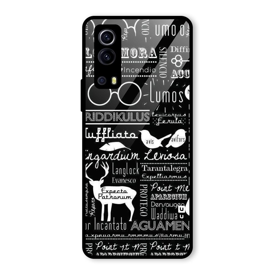 Deer Key Spell Glass Back Case for Vivo iQOO Z3