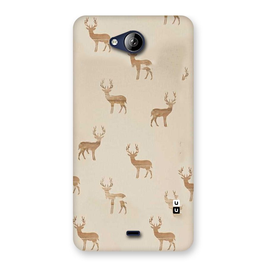 Deer Pattern Back Case for Canvas Play Q355