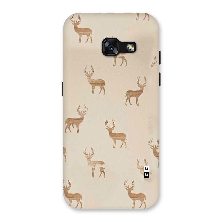 Deer Pattern Back Case for Galaxy A3 (2017)