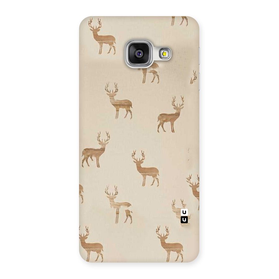 Deer Pattern Back Case for Galaxy A3 2016