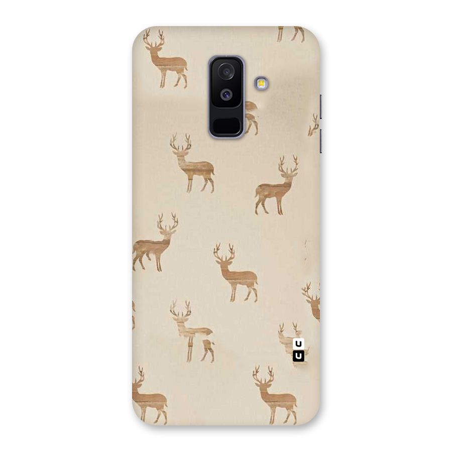 Deer Pattern Back Case for Galaxy A6 Plus
